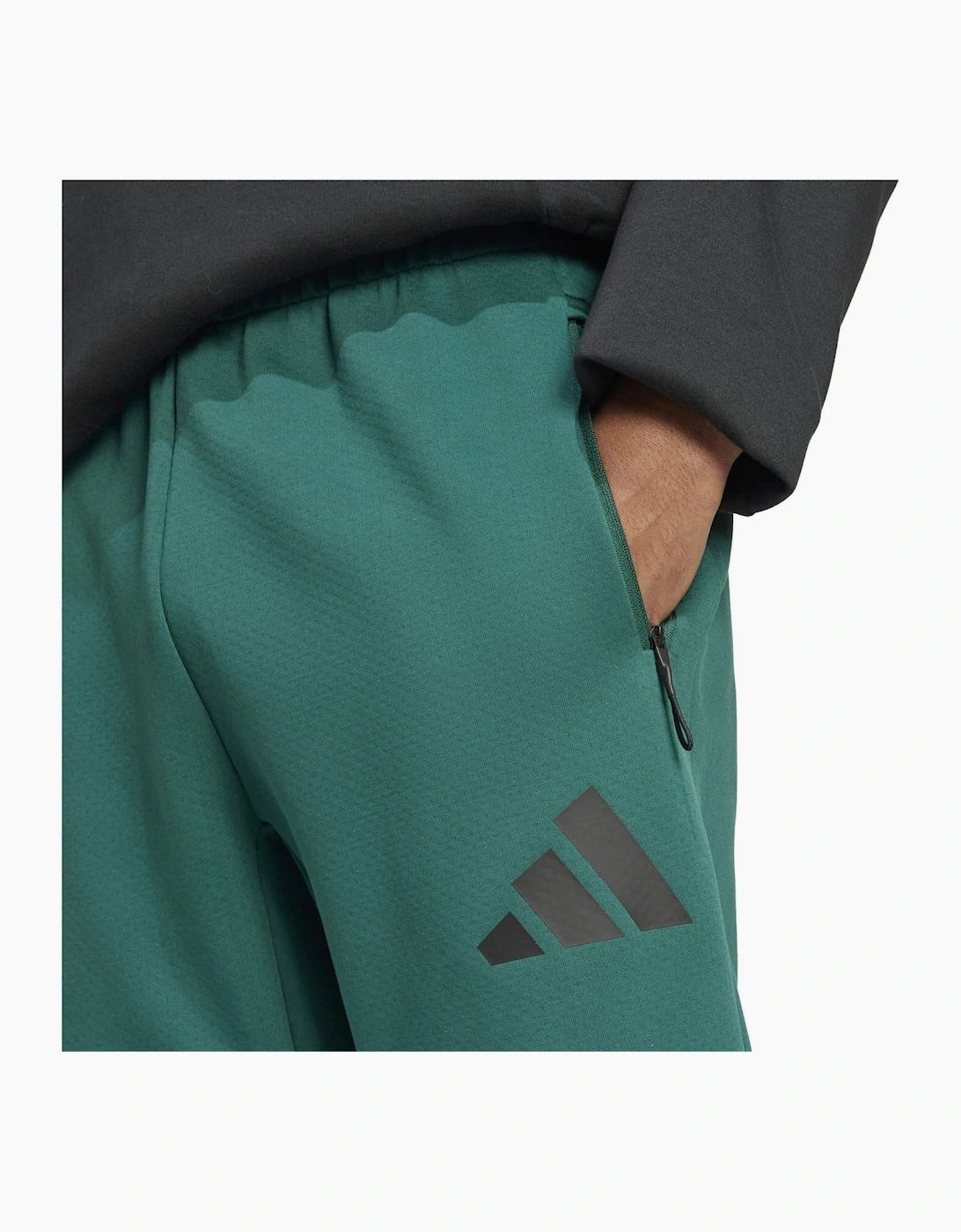 Z.N.E. Solid Patterned Slim Joggers