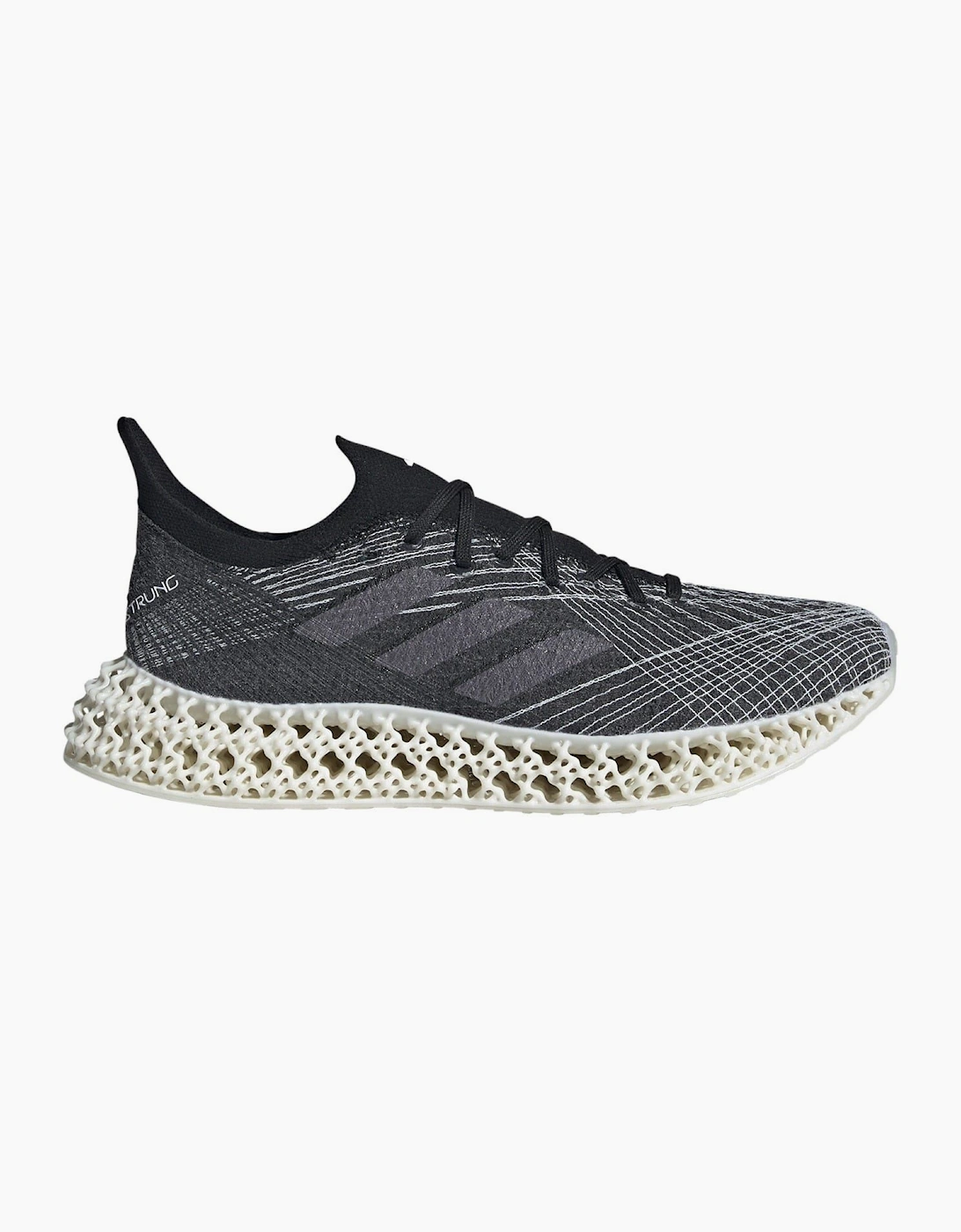 Adidas Women's Black 4Dfwd X Strung Road Running Lace-Up Sneakers  4.5 Size 4.5