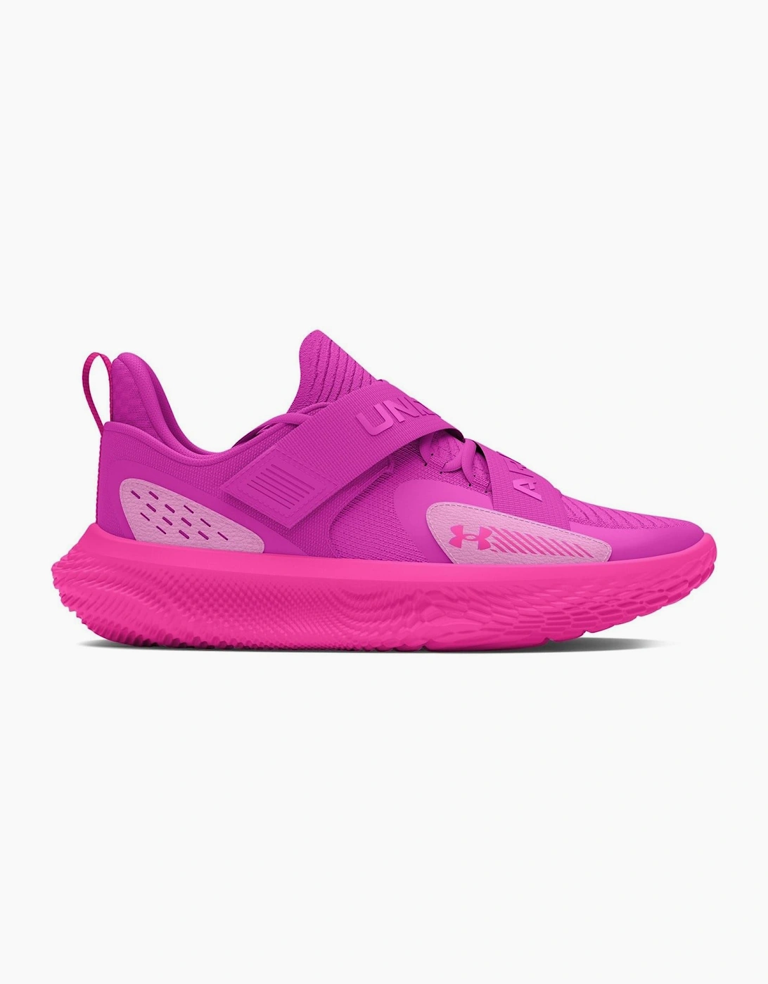 Under Armour Men's Purple Flow Futr X 4 Basketball Sneakers  Size 9.5