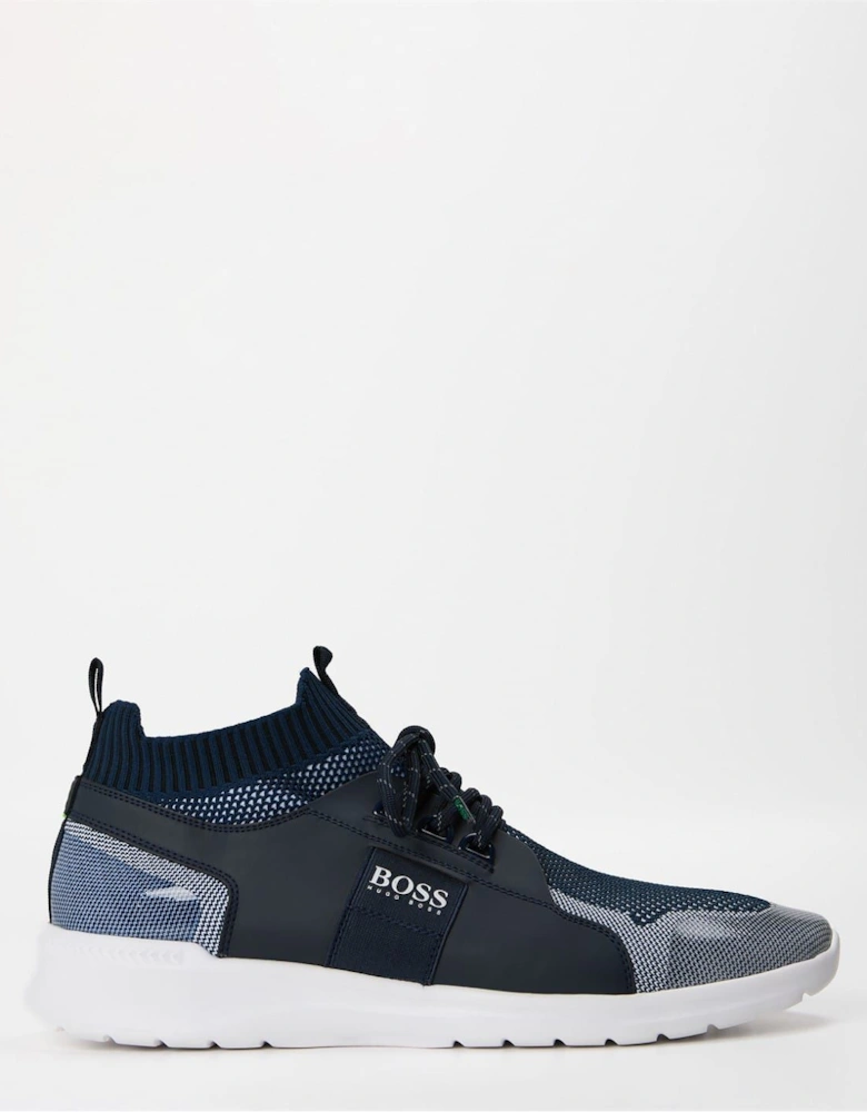 Extreme Run Knit Lace-Up Sock Trainers