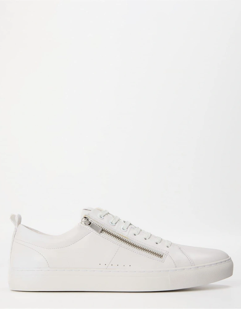 Futurism Low Top Sneakers with Zipper Closure