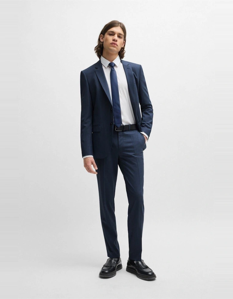 Hesten232x Solid Patterned Slim Chinos