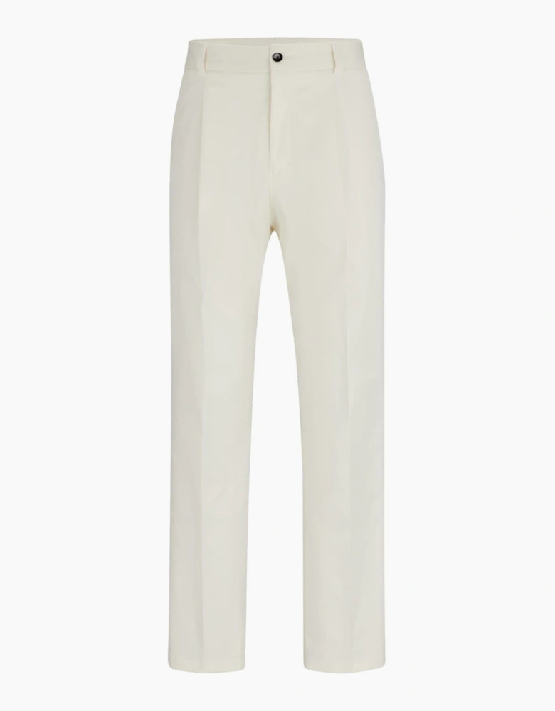 Felix242 Solid Patterned Straight Chinos