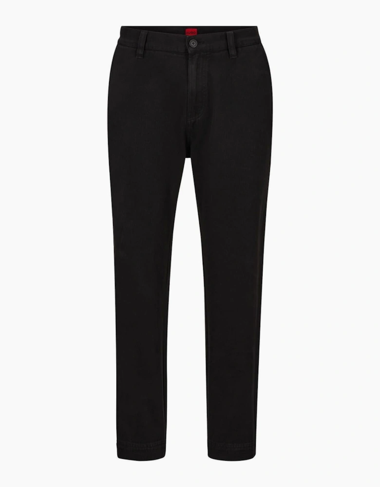 Zeebo233d Solid Patterned Straight Trousers
