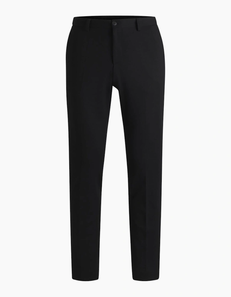 Genius Solid Patterned Straight Chinos