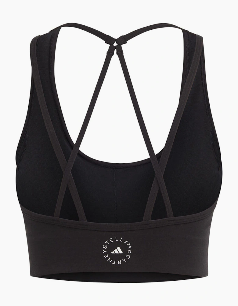 Scoop Neck Snug Fit Sports Bra