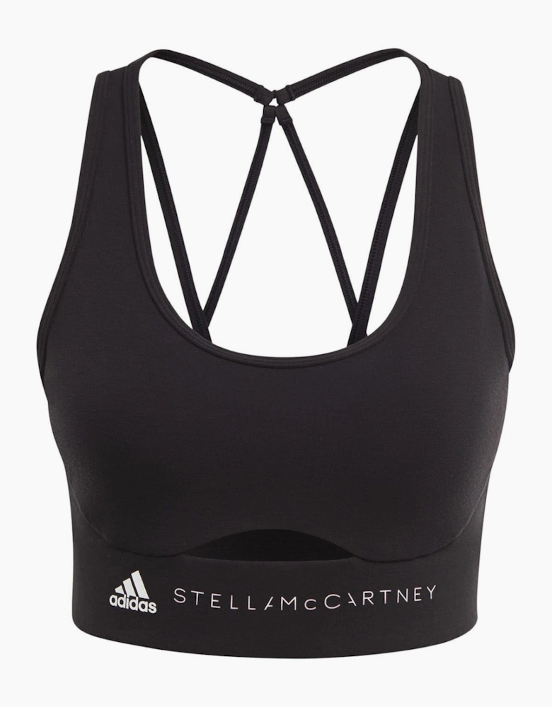 Scoop Neck Snug Fit Sports Bra