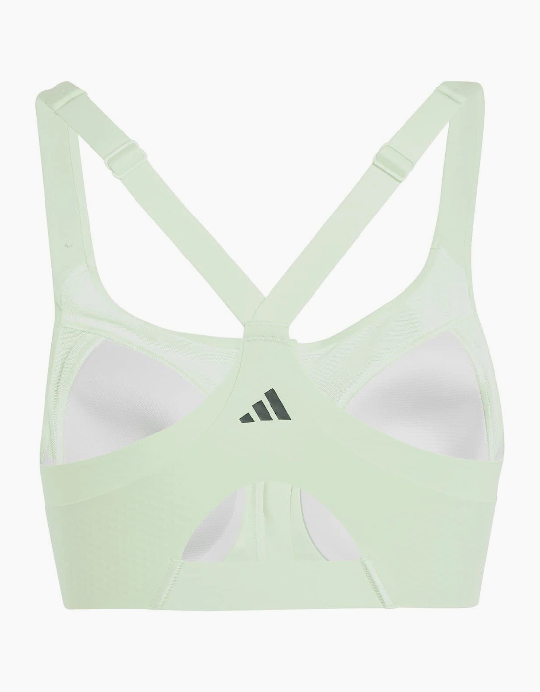 High Impact Scoop Neck Sports Bra with Zipper