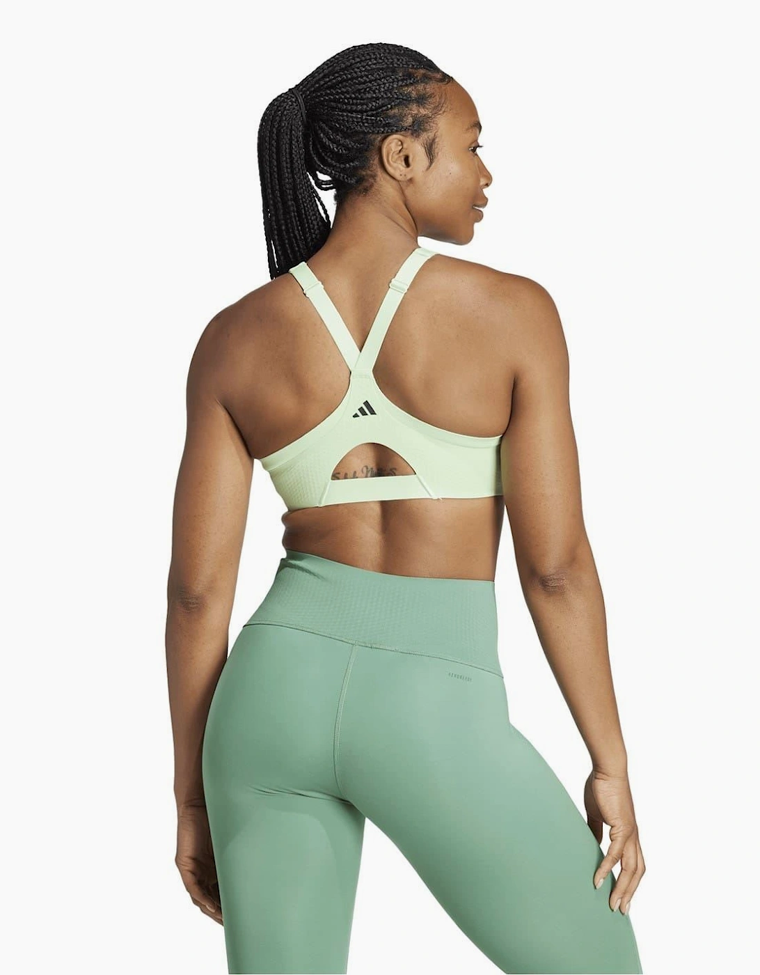 High Impact Scoop Neck Sports Bra with Zipper