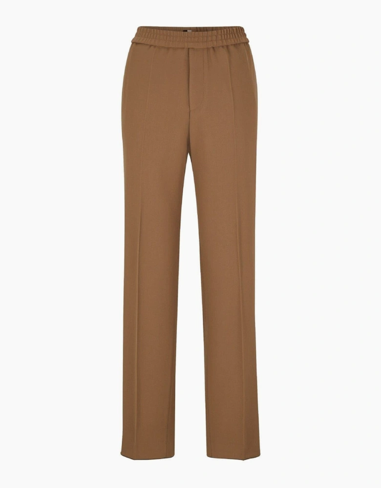 Kris 224 Solid Patterned Straight Trousers