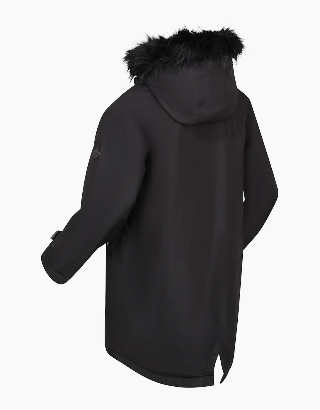 Adelyn Fur Trim Hooded Parka Jacket
