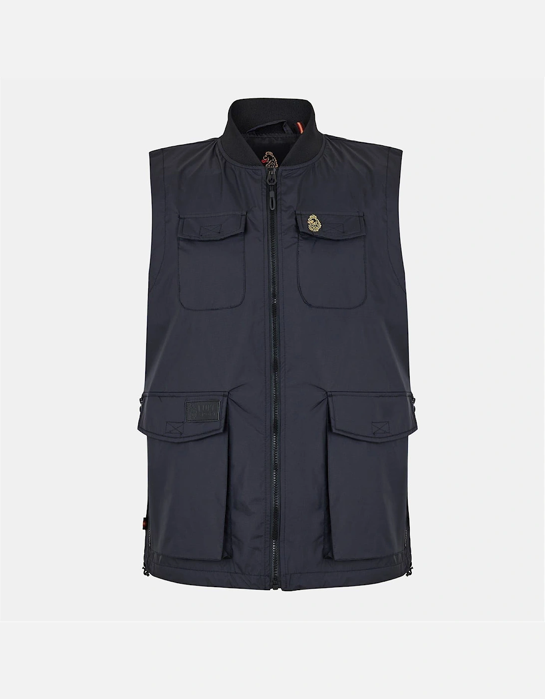 Tech Solid Patterned Gilet