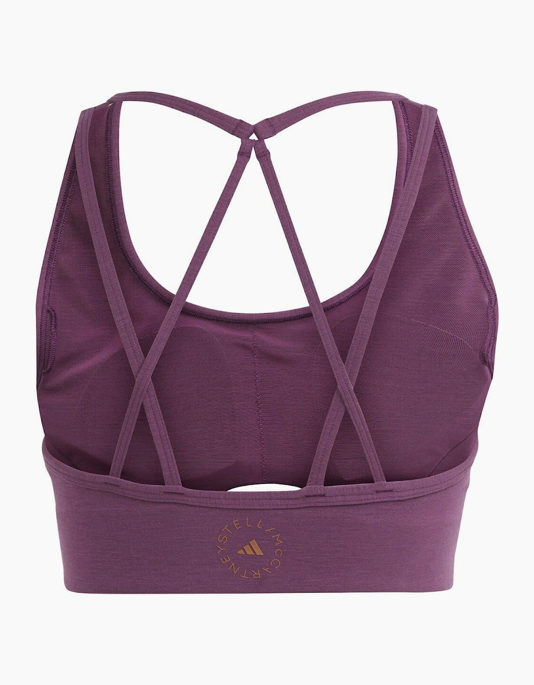 Scoop Neck Cut Out Sports Bra