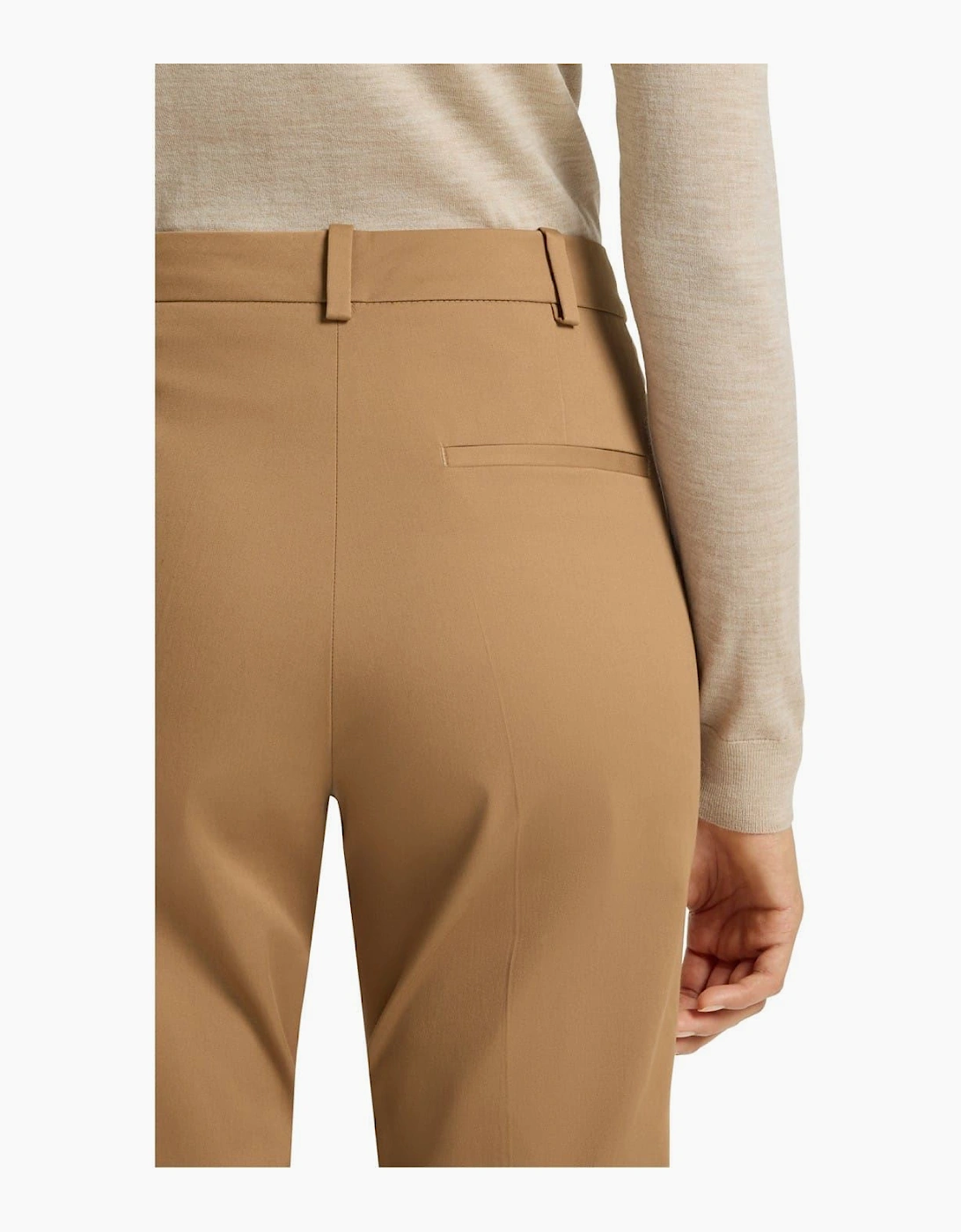 Tachinoa Solid Patterned Straight Chinos