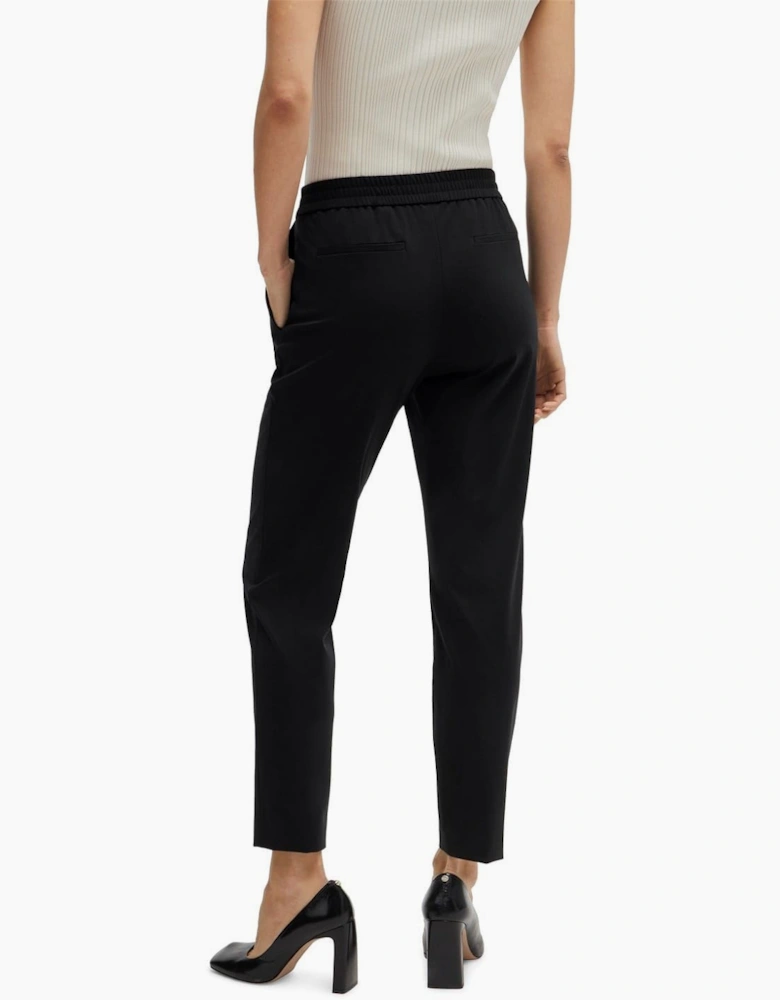 Tobaluka10 Solid Patterned Straight Chinos