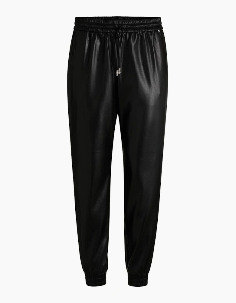 Tafeja Solid Patterned Joggers