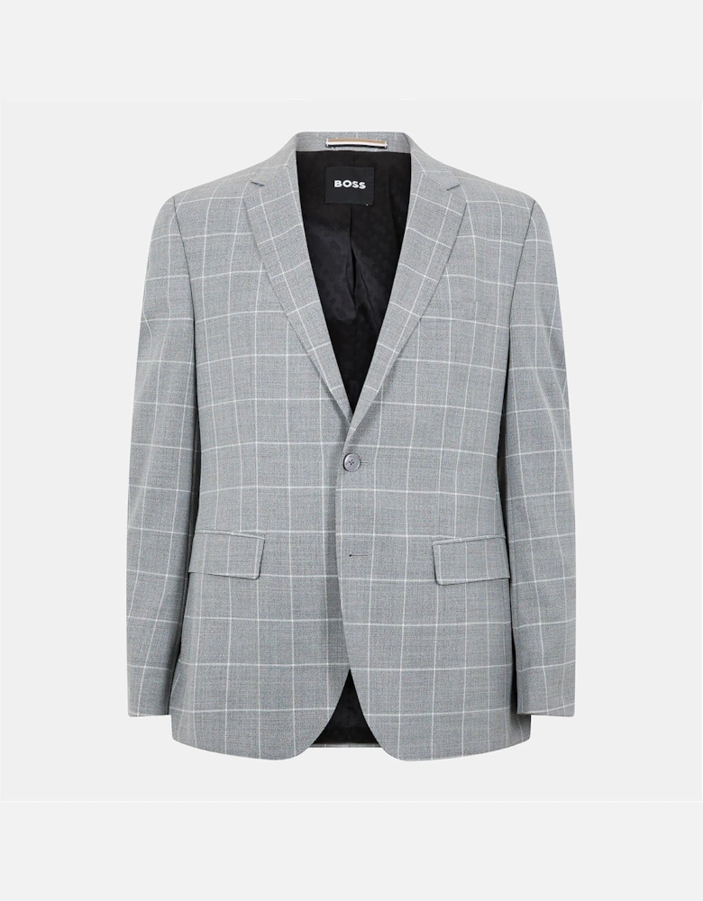 Jasper Plaid Flap Pocket Suit Jacket