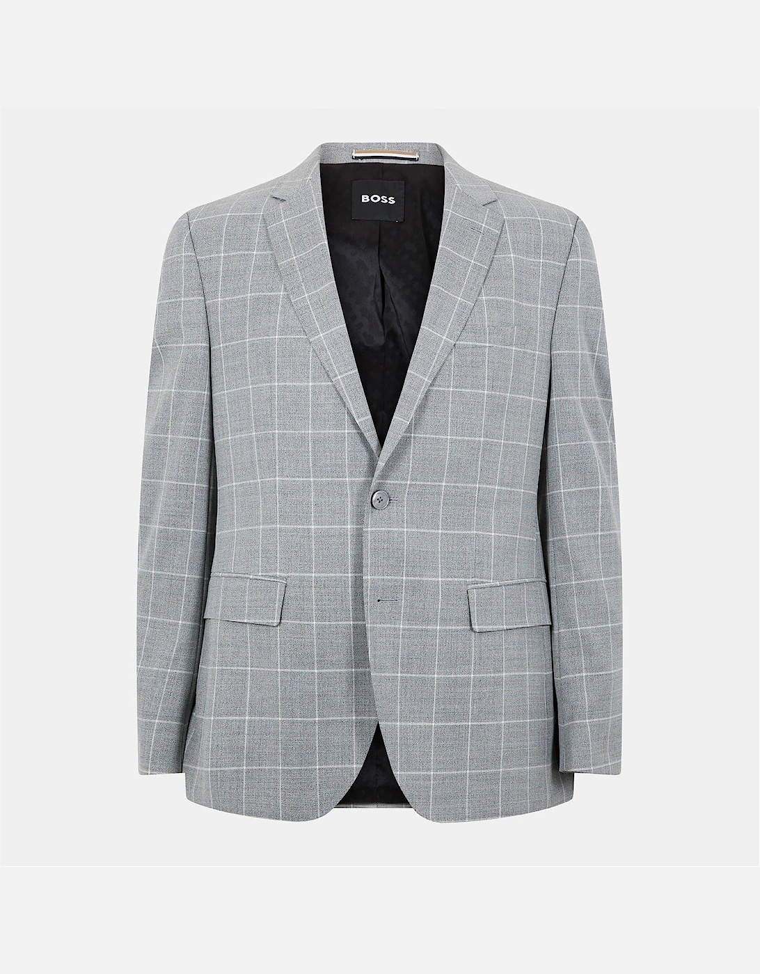 Jasper Plaid Flap Pocket Suit Jacket