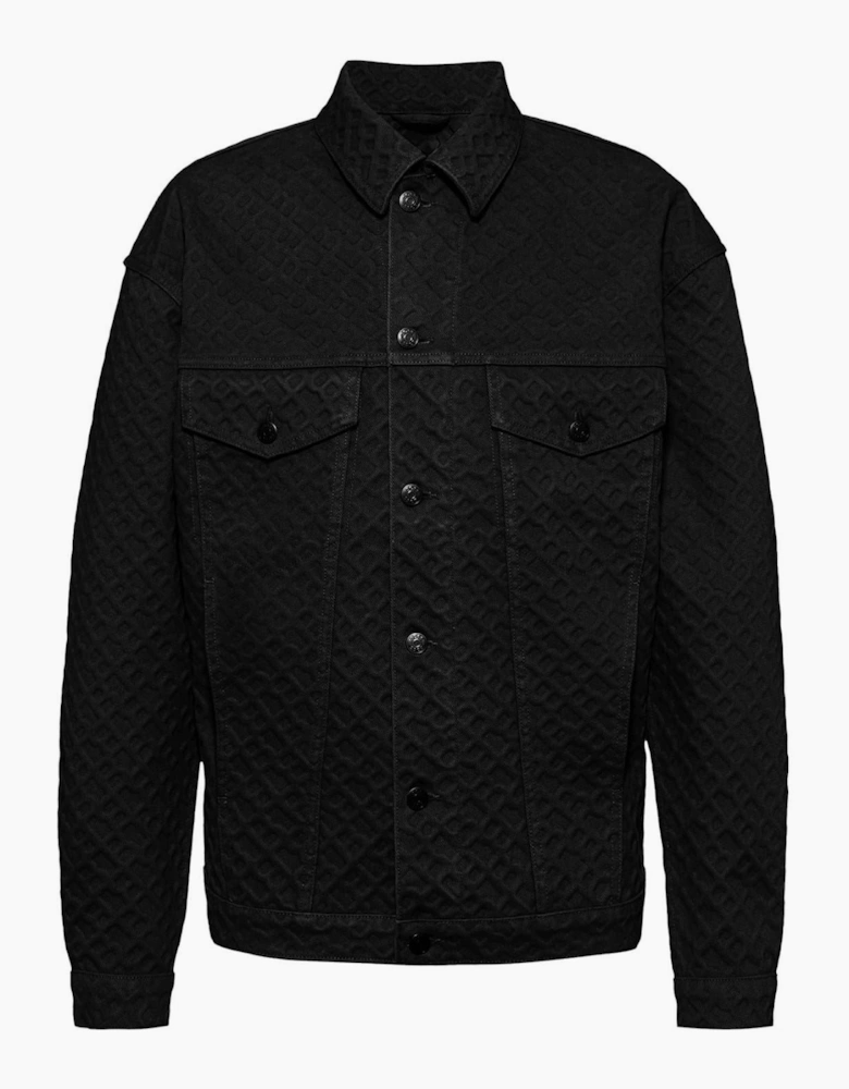 Collared Neck Trucker Regular Fit Jacket