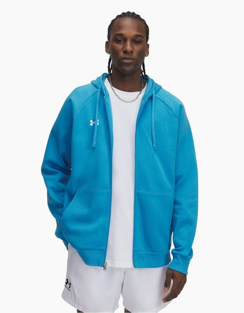 Mens Rival Fleece Full Zip Hoodie