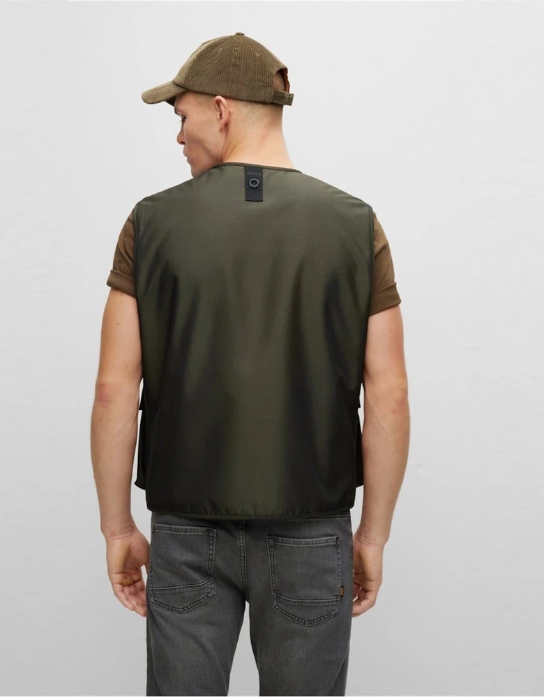 Onslow Solid Patterned Gilet