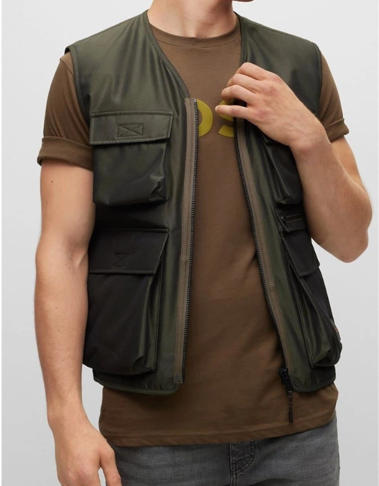 Onslow Solid Patterned Gilet