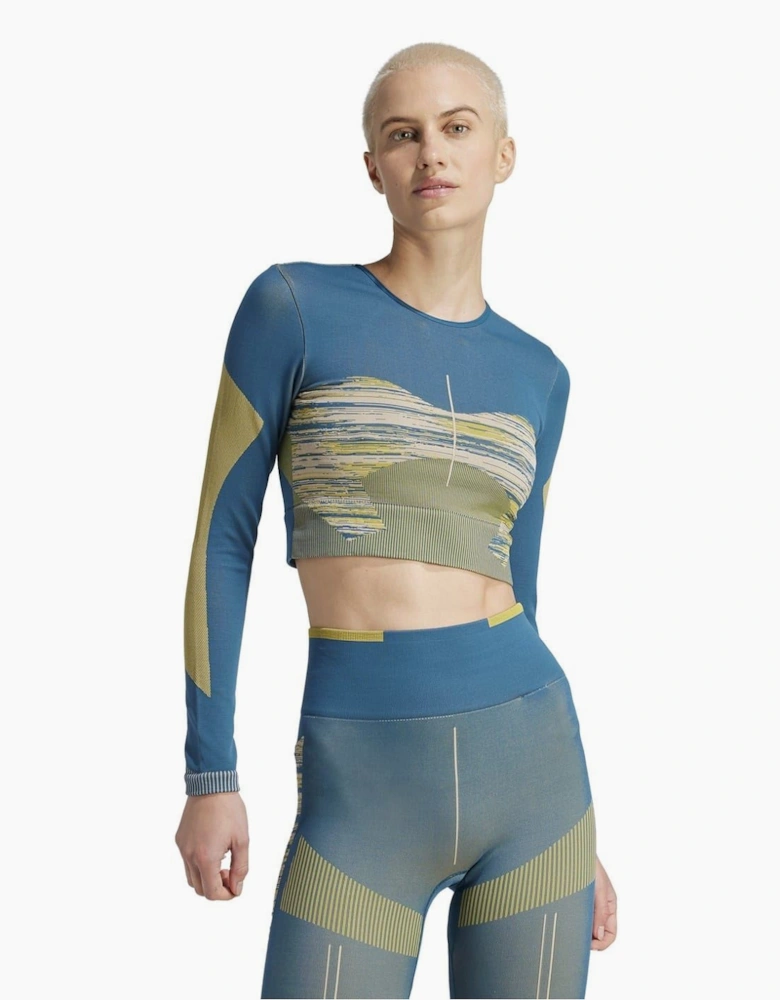Slim Fit Crew Neck Long Sleeve Athletic Jersey
