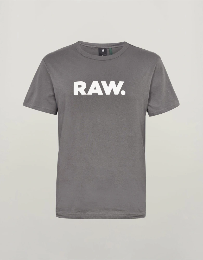Holorn Lettering Regular Fit T-Shirt