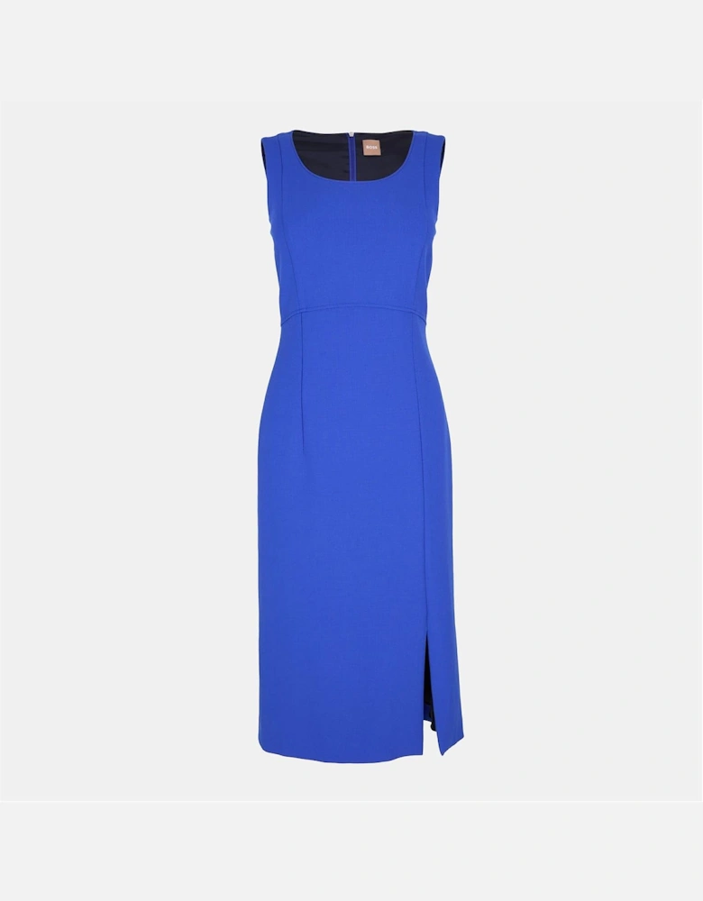 Demboka Scoop Neck Sleeveless Midi Dress