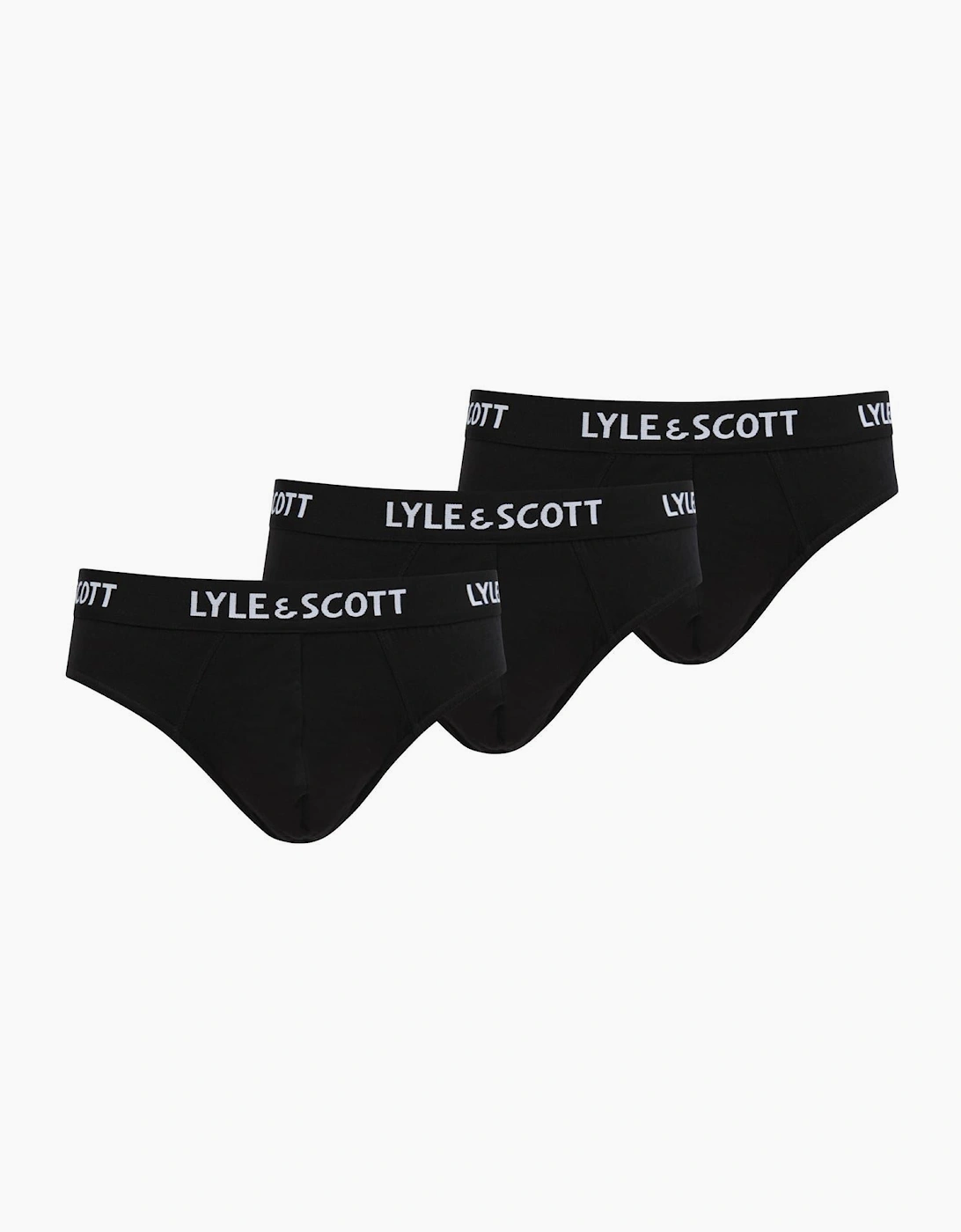 3 Pack Plain Design Knicker, 4 of 3