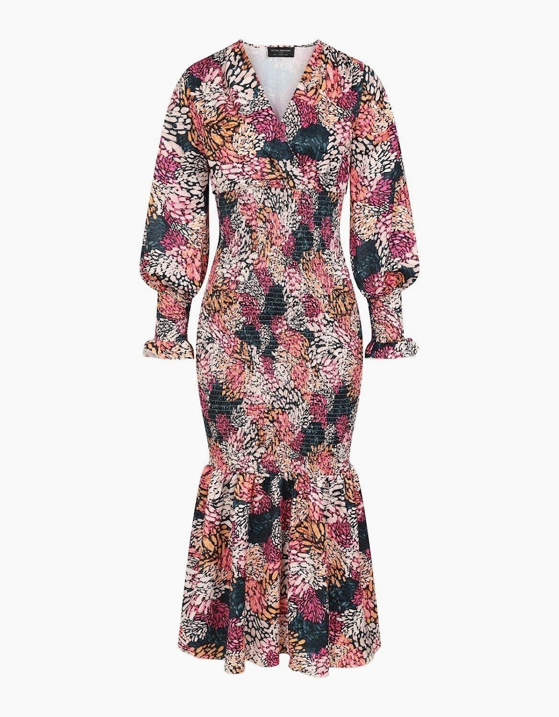 Floral V-Neck Maxi Dress, 2 of 1