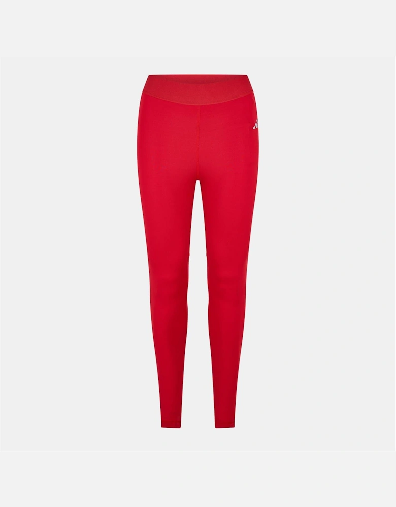 Three Bar Logo Solid Patterned Leggings