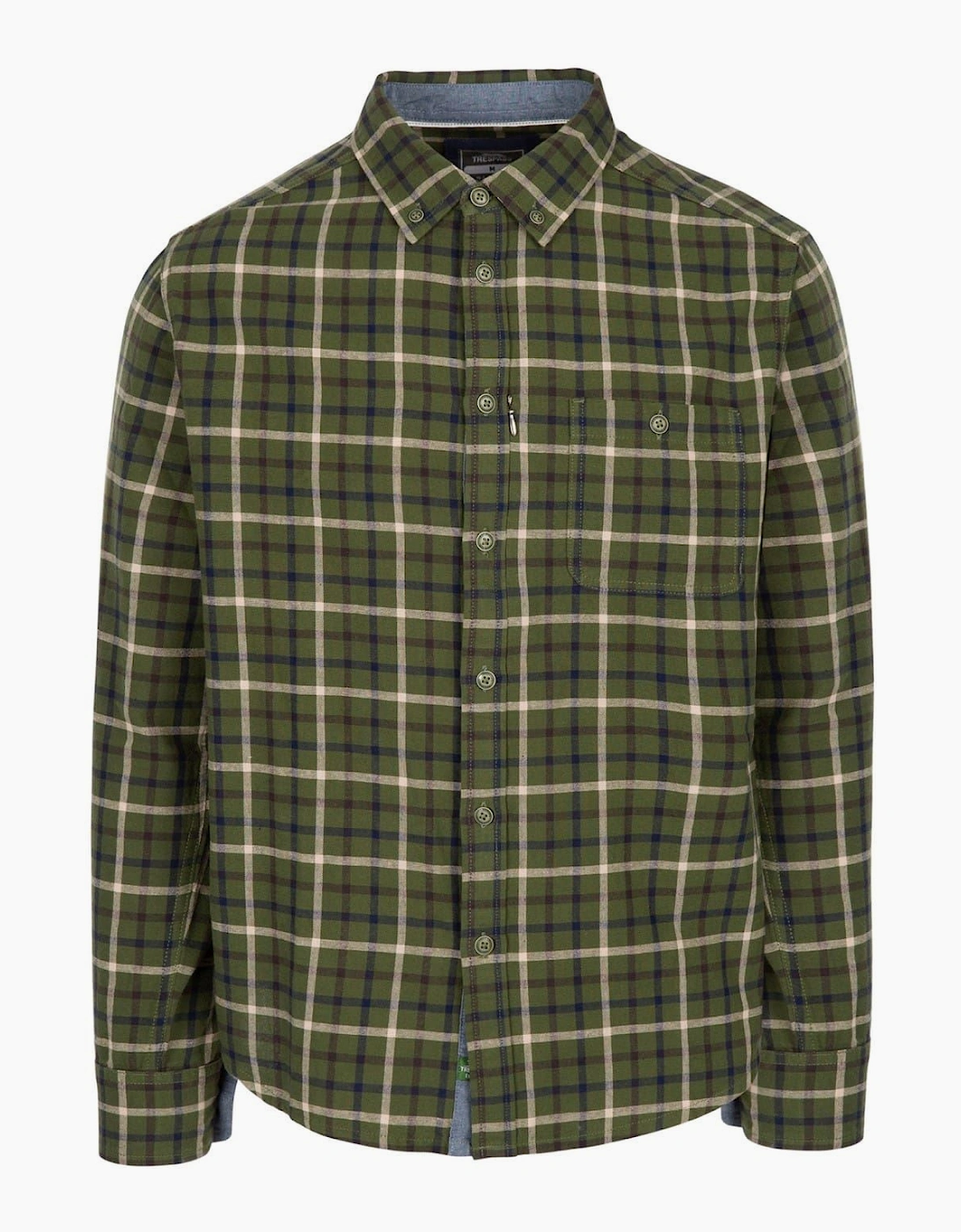 Withnell Chest Pocket Button Down Collar Shirt, 2 of 1