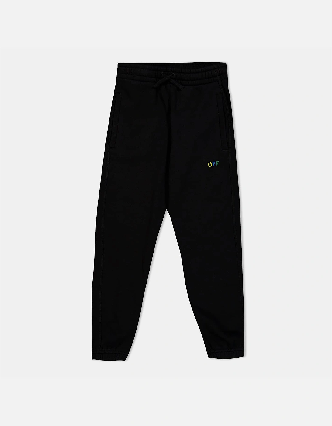 Rainbow Lettering Solid Slim Joggers