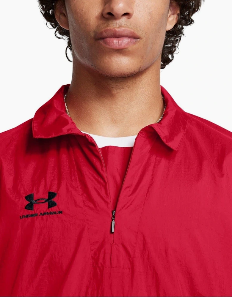 96 Zip Neck Long Sleeve Drill Sweatshirt