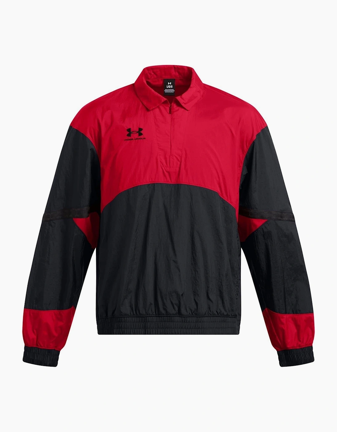 96 Zip Neck Long Sleeve Drill Sweatshirt