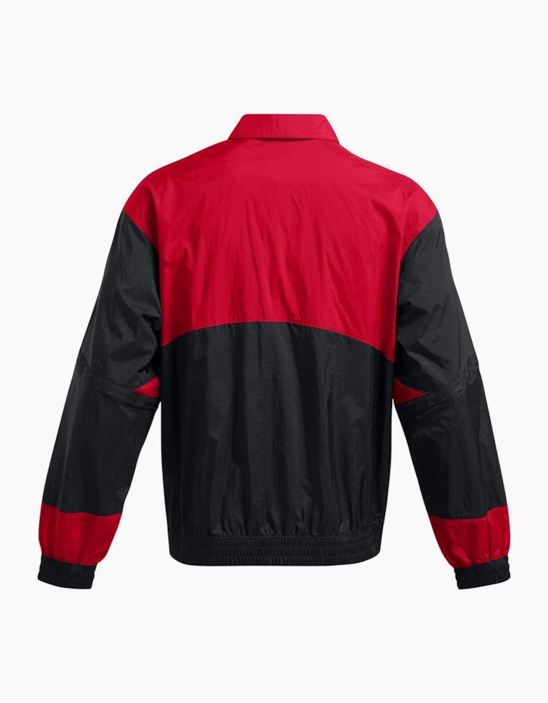 96 Zip Neck Long Sleeve Drill Sweatshirt