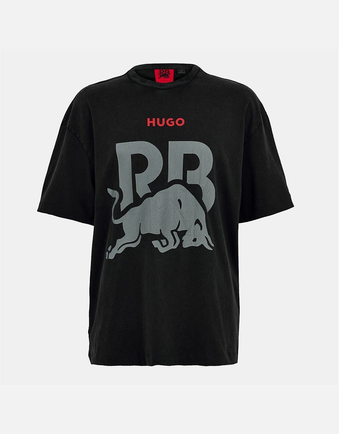 Oversize Fit Crew Neck Short Sleeve T-Shirt, 2 of 1