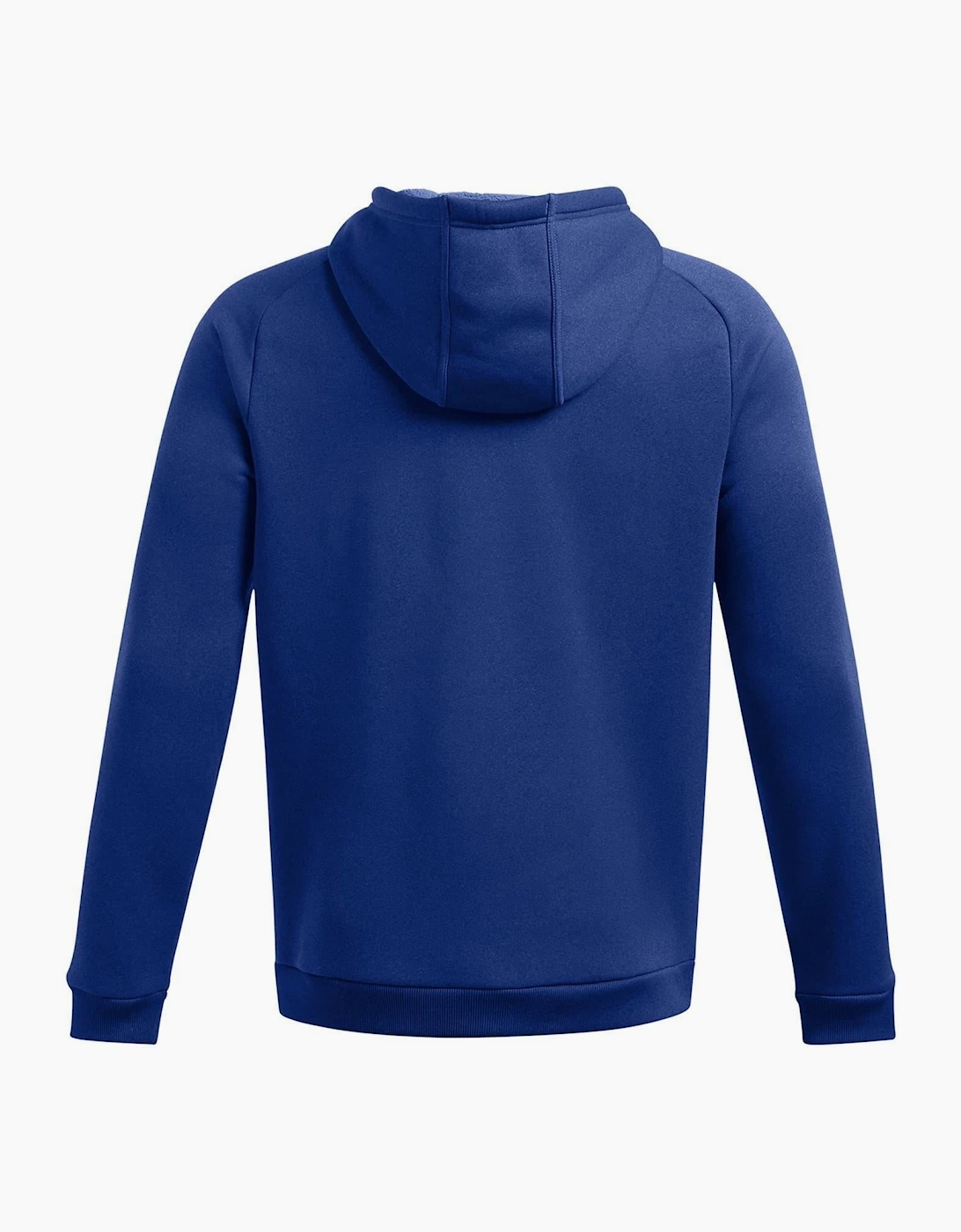 Fleece Solid Patterned Hooded Full Zipper Ribbed Cuff Jacket