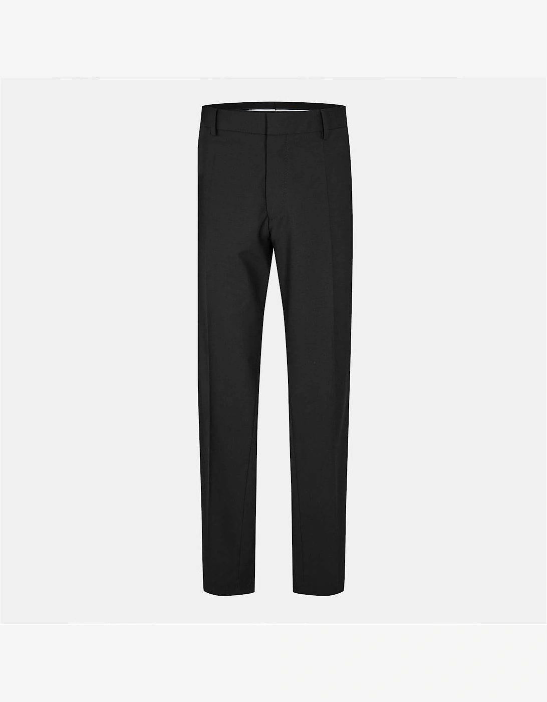 Solid Patterned Straight Chinos
