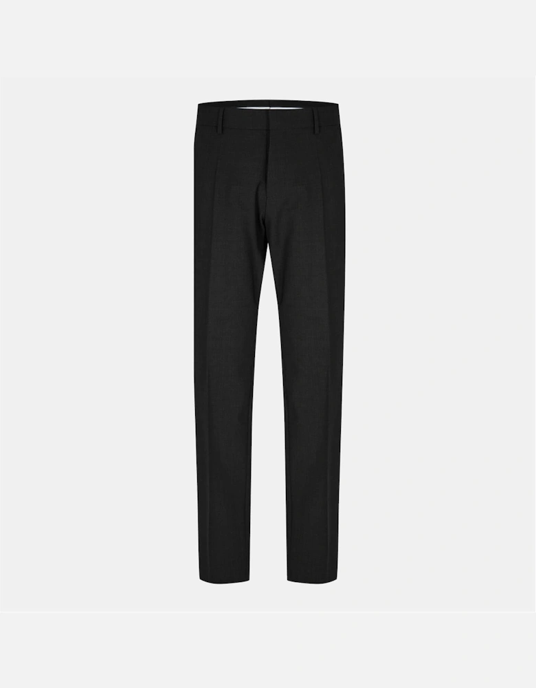 Solid Patterned Straight Chinos