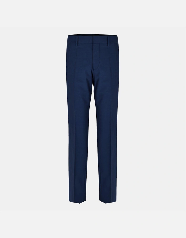 Solid Patterned Straight Chinos