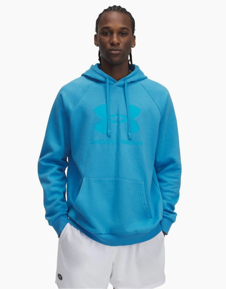 UA Rival Hooded Neck Long Sleeve Raglan Top