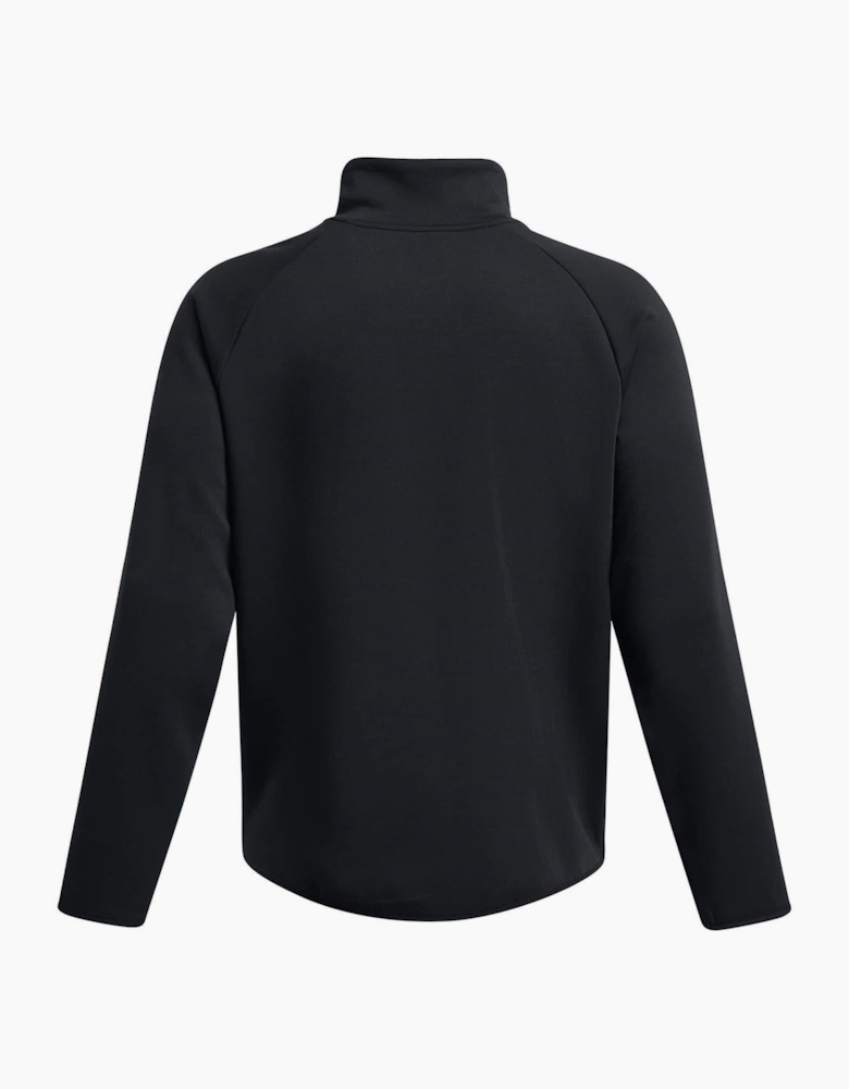 Solid Patterned Fleece Jacket
