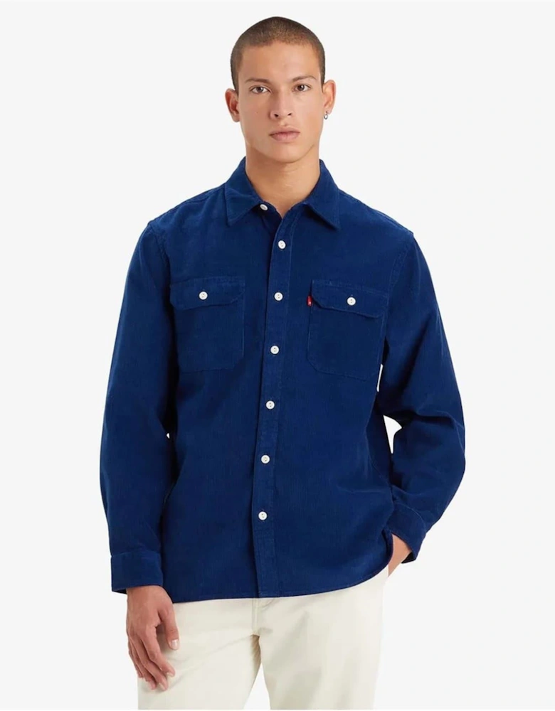 Jackson Solid Patterned Chest Pocket Overshirt