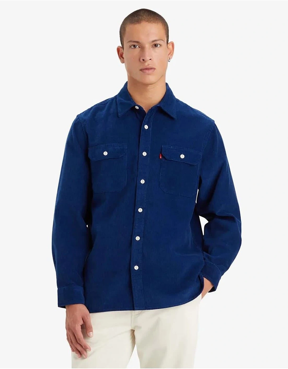 Jackson Solid Patterned Chest Pocket Overshirt