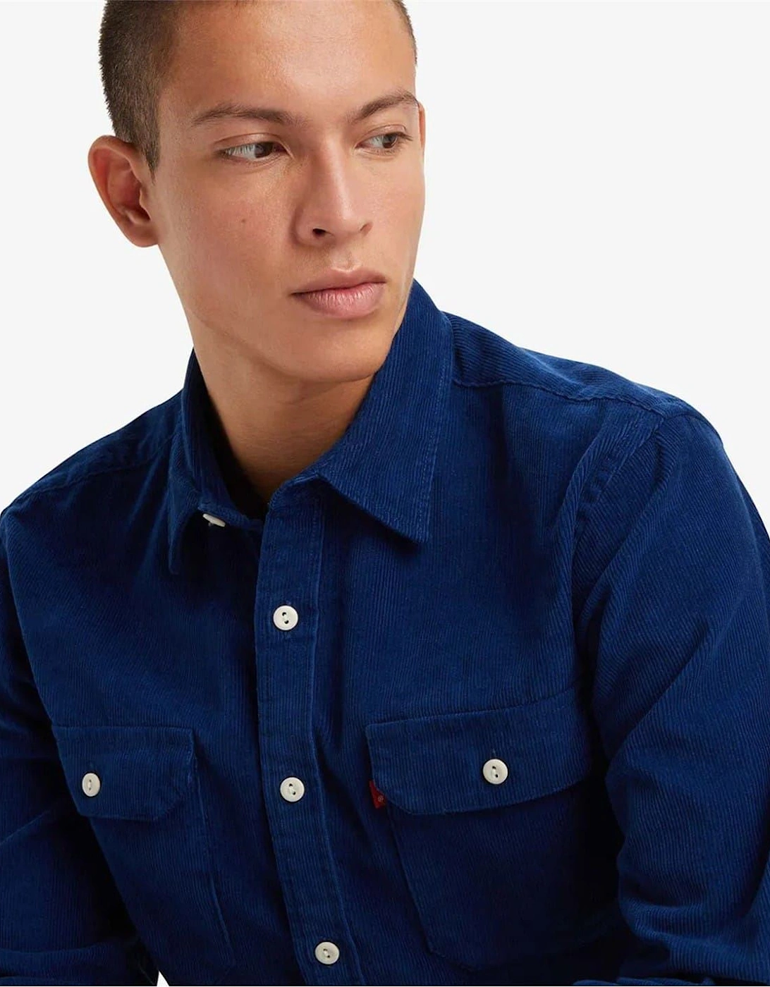 Jackson Solid Patterned Chest Pocket Overshirt
