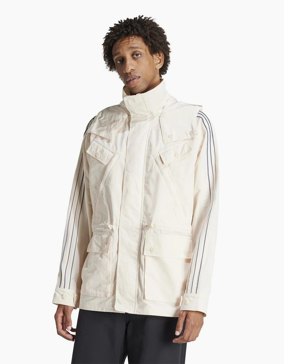 External Pocket Windbreaker Jacket