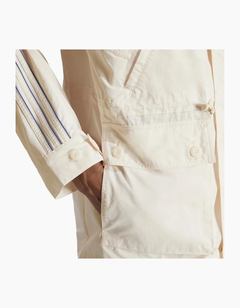 External Pocket Windbreaker Jacket