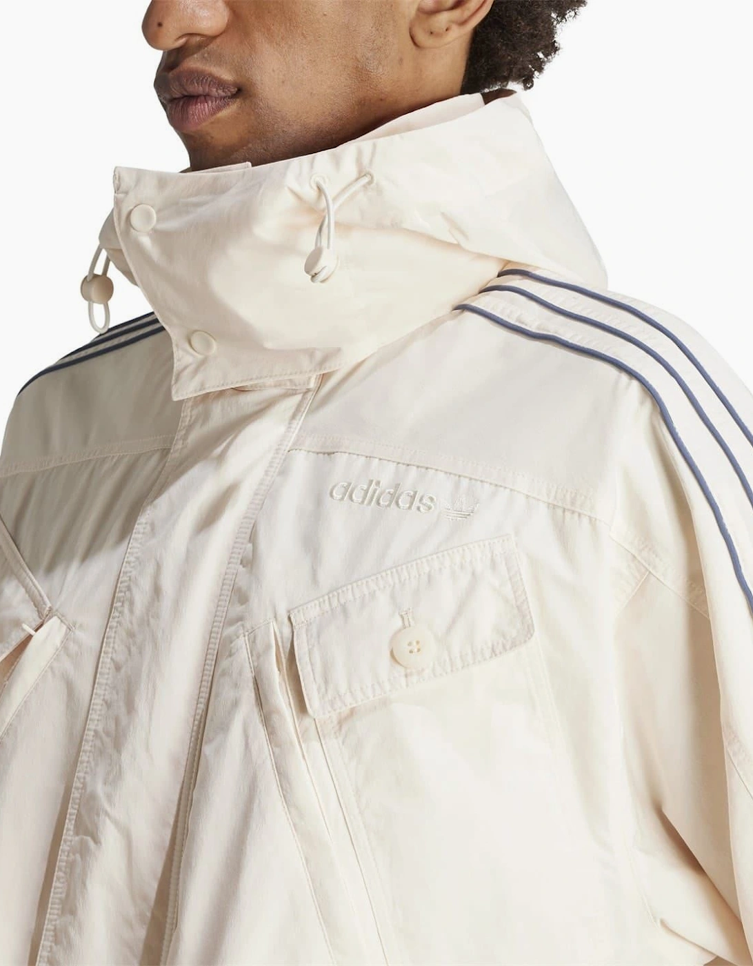 External Pocket Windbreaker Jacket